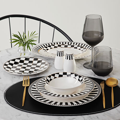 Karaca Arlette 56 Parça 12 Kişilik New Bone Yemek Takımı 