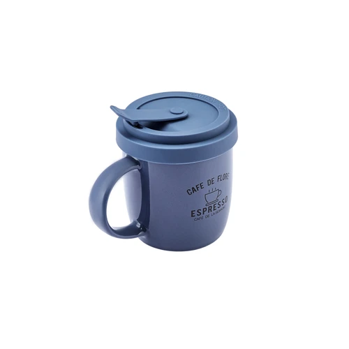 Karaca Cafe Mavi Kapaklı Kupa 360 ml