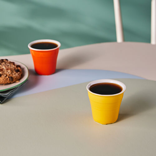 Karaca Nero Sarı Espresso Fincanı 60 ml