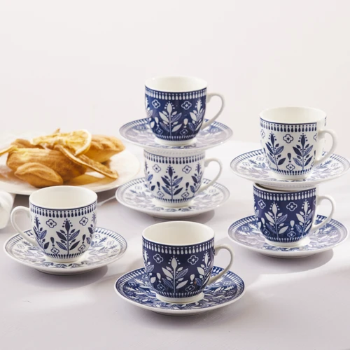 Karaca Peyker 6 Kişilik Kahve Fincan Takımı 85 ml