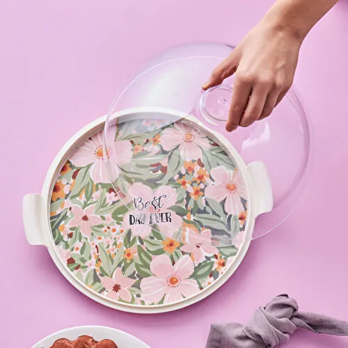 Karaca Chloe Best Day Ever Büyük Kek Fanus