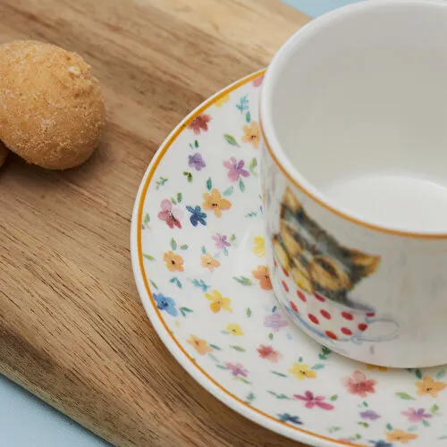 Karaca Köpekli 6 Kişilik Kahve Fincan Takımı 80 ml Karaca Köpekli 6 Kişilik Kahve Fincan Takımı 80 ml