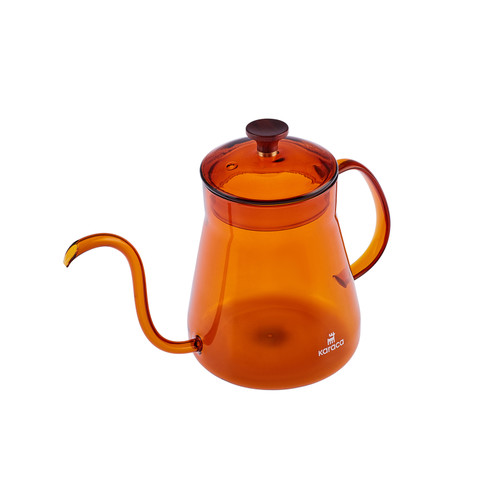 Karaca Martina Borosilikat Cam Coffe Kettle Orange 600 ml