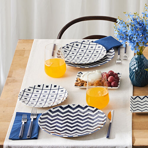 Karaca Bettoni Porselen 18 Parça 6 Kişilik Kahvaltı/ServisTakımı