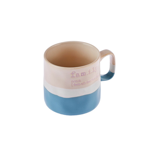 Karaca Family Mavi Kupa 320 ml