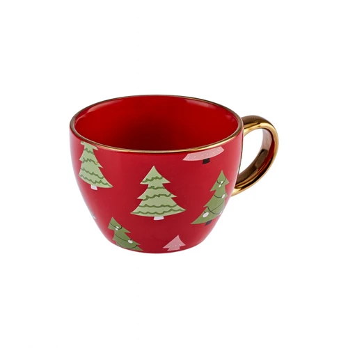 Karaca New Year Yılbaşı 24 Line Mug 325 ml Golden