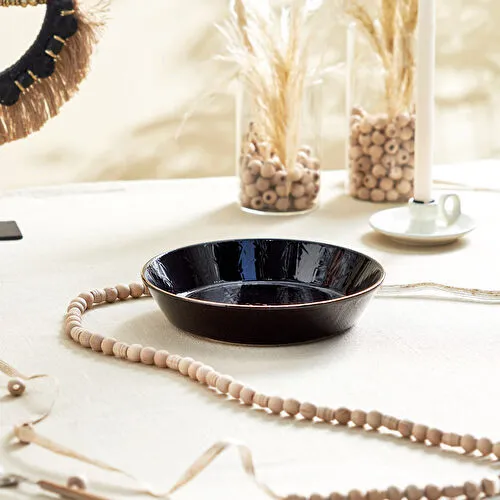 Karaca Calvin Bol Kase 24 Cm Siyah 