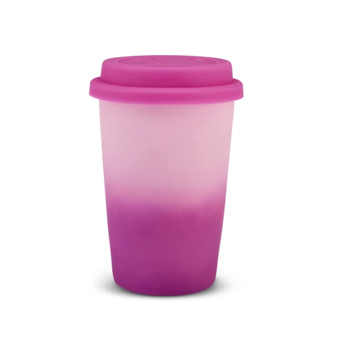 Karaca Soft Touch Travel Kupa 300 Ml Pembe 