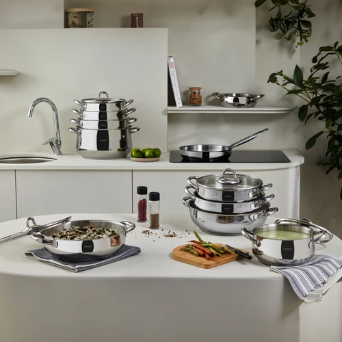 Karaca New Akara İndüksiyon Tabanlı Çelik Karnıyarık Tencere 30 Cm