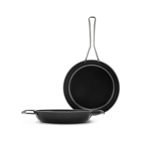 Karaca Swiss Crystal Black Mastermaid Tava Sahan Set Shiny