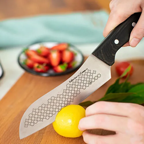 KARACA REFİKA'DAN TÜRKİYE'NİN ŞEF BIÇAĞI SİYAH SAPLI