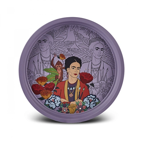 Karaca Frida Metal Yuvarlak Tepsi 35 Cm 