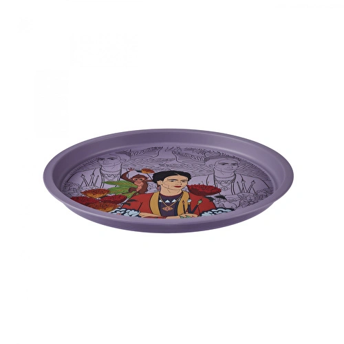 Karaca Frida Metal Yuvarlak Tepsi 35 Cm 