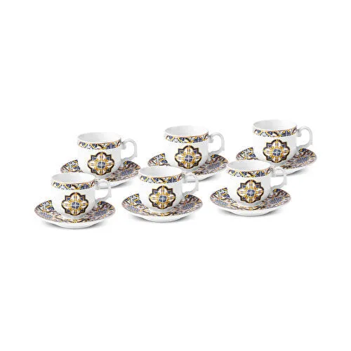 Karaca Galya 6 Kişilik Kahve Fincanı 90 ml