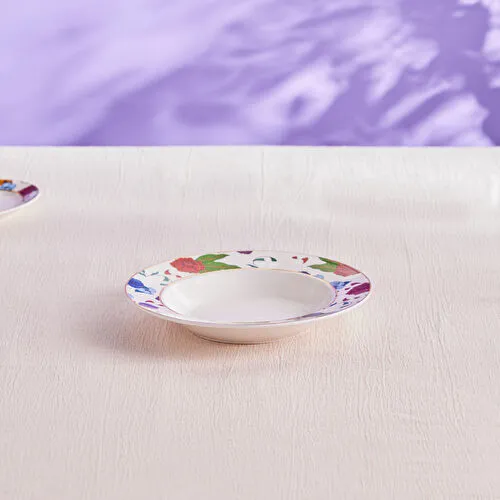 Karaca Frida Çukur Tabak Beyaz 22 Cm