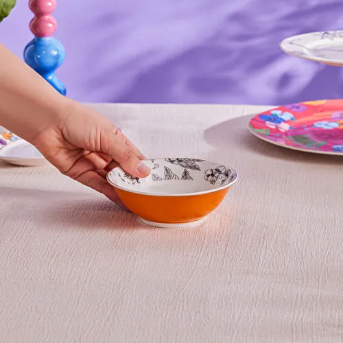 Karaca Frida Kase Turuncu 14 Cm