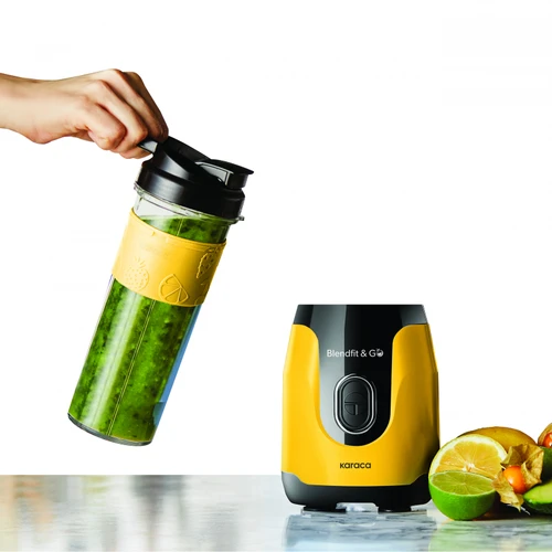 Karaca Blendfit Go Personal Kişisel Smoothie Blender Pineapple Yellow