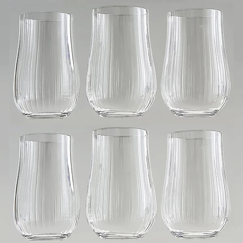 Jumbo Tulipa Tumbler 6'lı Bardak Takımı 450 ml