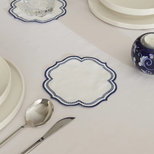 Karaca Home 6'lı Flam Kokteyl Peçetesi Lacivert