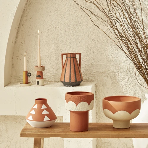 Karaca Home Simple Şamdan 9,6 cm Kahverengi