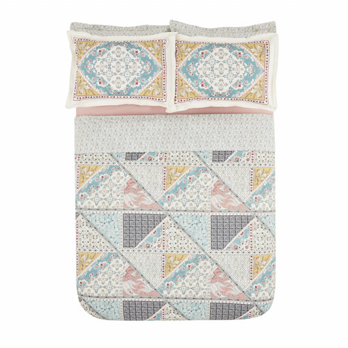 Karaca Home Edella %100 Pamuk Tek Kişilik Nevresim Takımı Multicolor