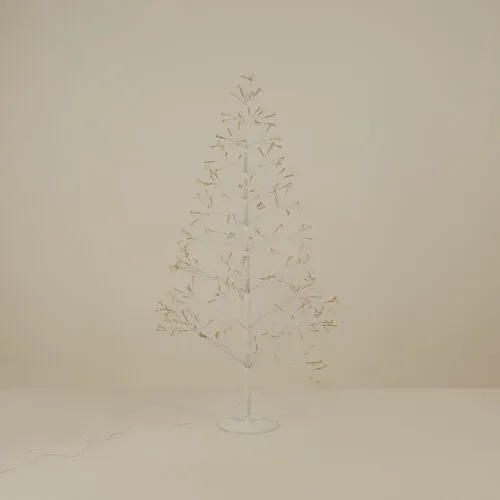 Karaca Home New Year Glance Dekoratif Ledli Yılbaşı Ağacı Beyaz 180 cm