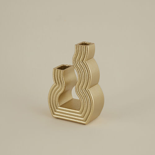 Karaca Home Vendi Vazo Gold 13,5x7,5X20 Cm