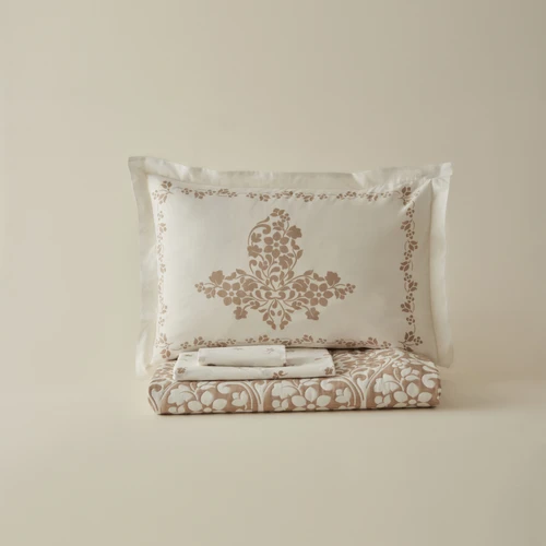 Karaca Home Glamour Çift Kişilik Yatak Örtüsü Beyaz