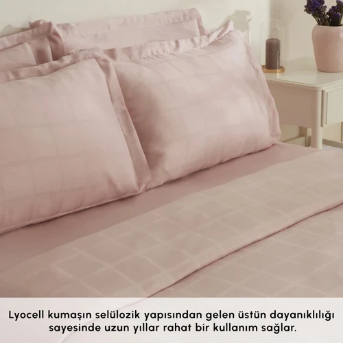 Karaca Home Royale King Size Nevresim Takımı Pudra