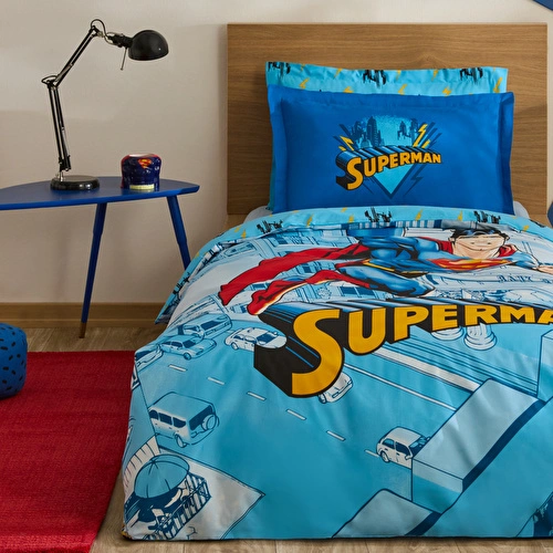 Karaca Home Superman Stronger Tek Kişilik Nevresim Takımı