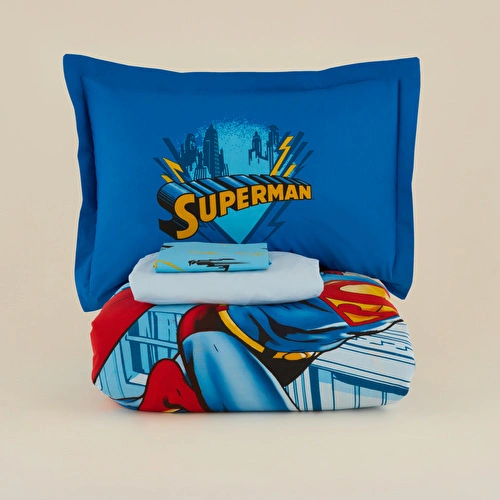 Karaca Home Superman Stronger Tek Kişilik Nevresim Takımı