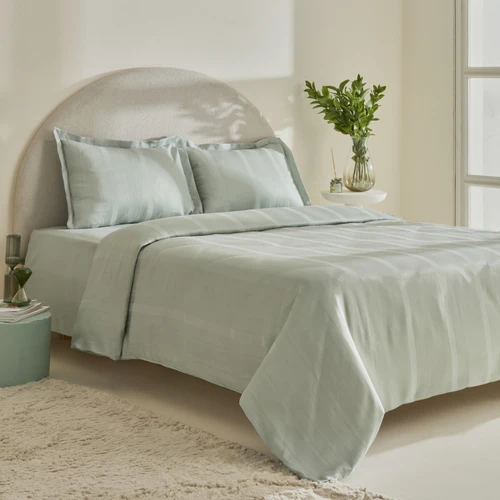 Karaca Home Alvin King Size Nevresim Takımı Adaçayı