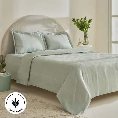 Karaca Home Alvin King Size Nevresim Takımı Adaçayı