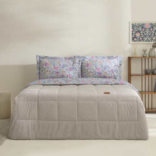 Karaca Home Ortiz Çift Kişilik Comfort Set Gri