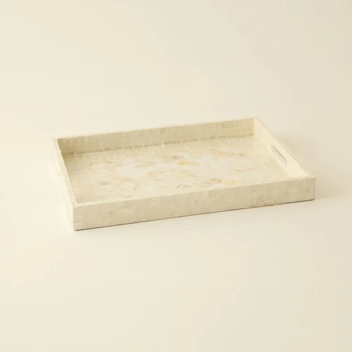 Karaca Home Carrie Dekoratif Tepsi 45x35x4 cm
