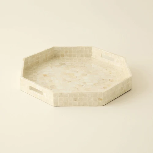 Karaca Home Carrie Dekoratif Tepsi 37x37x5 cm 