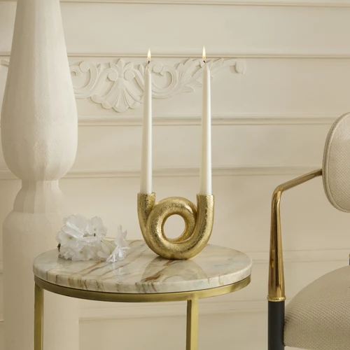 Karaca Home Helen 2'li Şamdan Mumluk  
