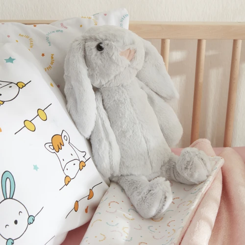 Karaca Home Bebek Tavşan Şekilli Kırlent Gri