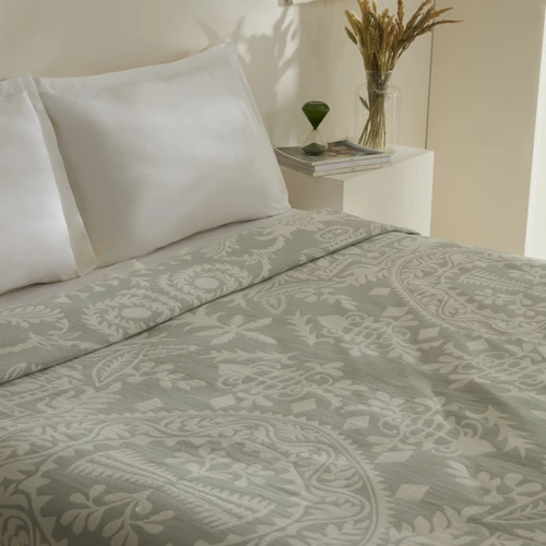 Karaca Home Avery Müslin Çift Kişilik Pike Takımı Mint