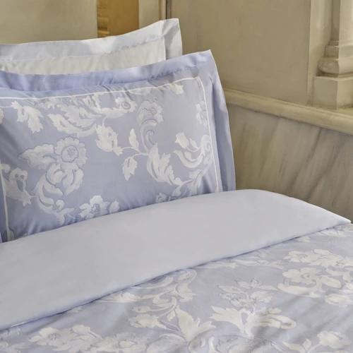 Karaca Home Jadore %100 Pamuk Çift Kişilik Nevresim Takımı Mavi 