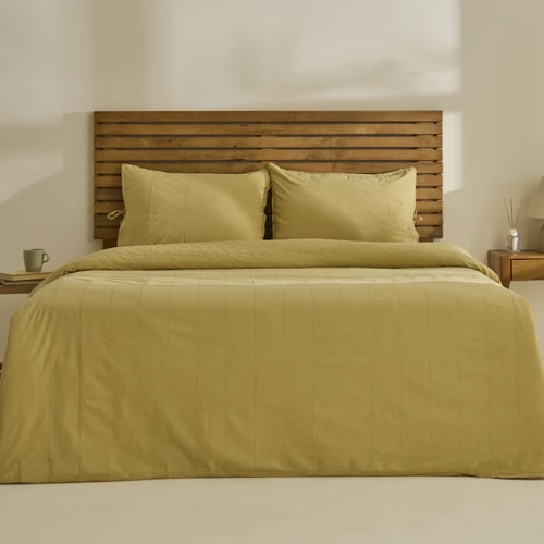 Karaca Home Carmine %100 Pamuk Nakışlı Çift Kişilik Nevresim Takımı Yeşil