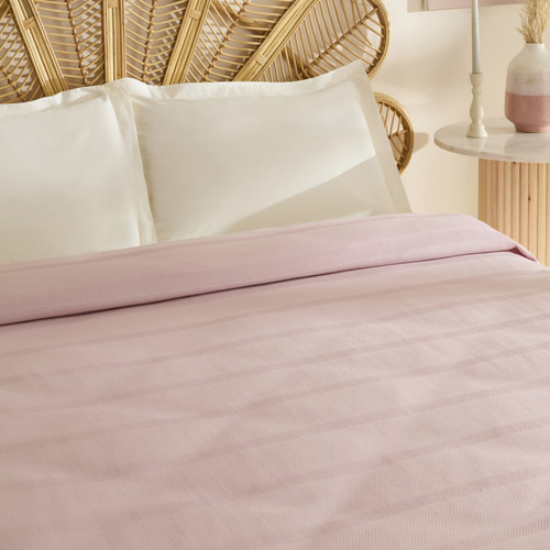 Karaca Home Rosy Tek Kişilik Tek Pike Pudra