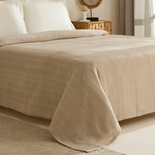 Karaca Home Layna Ecocell Tek Kişilik Tek Pike Bej