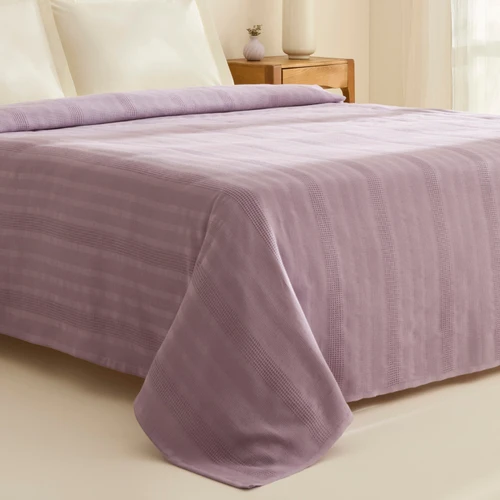 Karaca Home Layna Ecocell Çift Kişilik Tek Pike Lila 