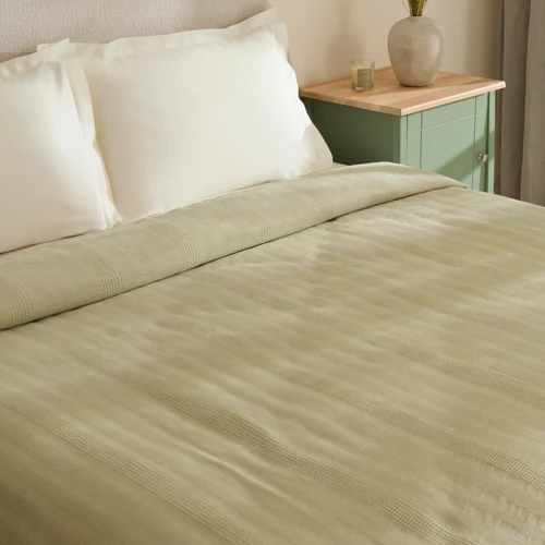 Karaca Home Layna Ecocell Çift Kişilik Tek Pike Yeşil