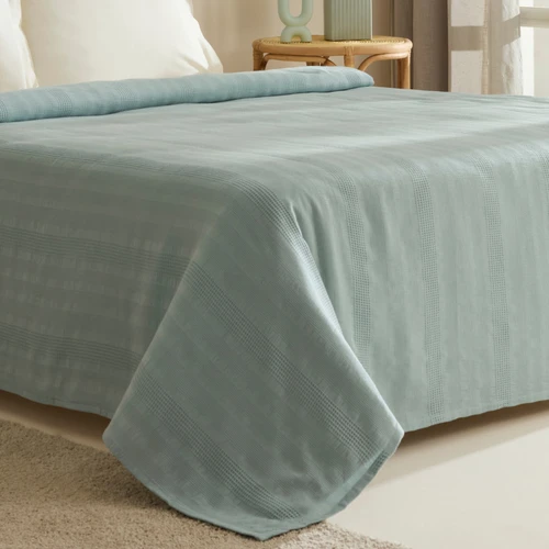 Karaca Home Layna Ecocell Çift Kişilik Tek Pike Mavi