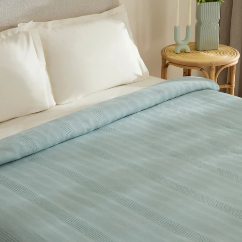 Karaca Home Layna Ecocell Çift Kişilik Tek Pike Mavi