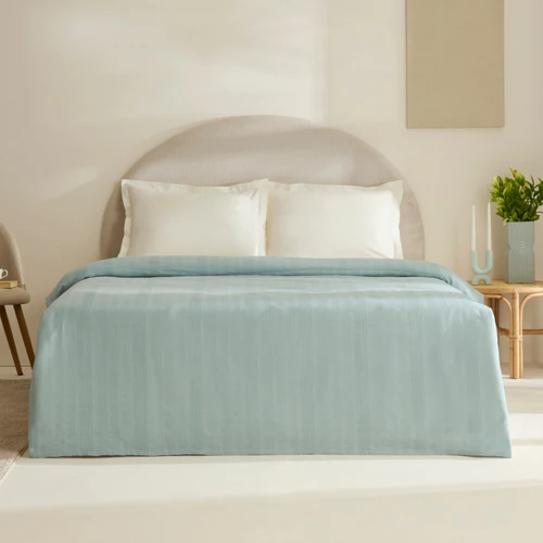 Karaca Home Layna Ecocell Çift Kişilik Tek Pike Mavi