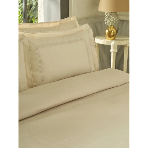 Karaca Home Shanse Nish Set Çift Kişilik Pike Takımı Bej