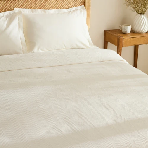 Karaca Home Maye %100 Pamuk Fırfırlı Tek Kişilik Tek Pike Beyaz